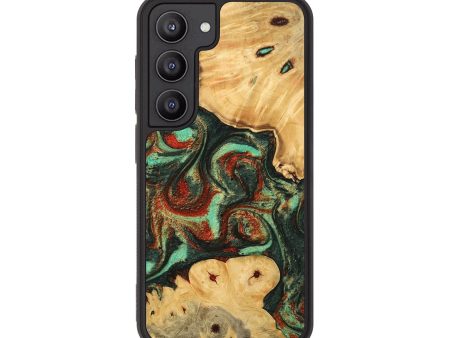 Galaxy S23 Wood Phone Case - Tandi (Green, 744976) Online now