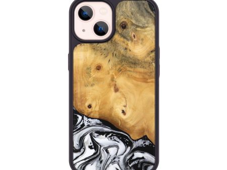 iPhone 14 Wood Phone Case - Gauge (Black & White, 744943) Online Hot Sale