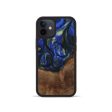 iPhone 12 mini Wood Phone Case - Alvin (Blue, 745094) For Cheap