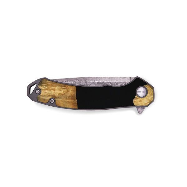 EDC Wood Pocket Knife - Basia (Wood Burl, 745136) Fashion