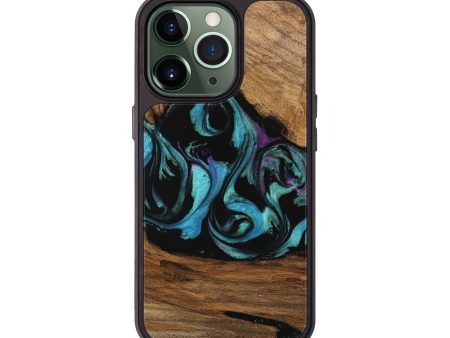 iPhone 13 Pro Wood Phone Case - Seneca (Purple, 745115) Fashion