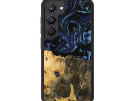 Galaxy S23 Wood Phone Case - Jada (Blue, 745168) Hot on Sale