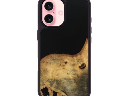 iPhone 16 Wood Phone Case - Cornell (Wood Burl, 744980) Online now