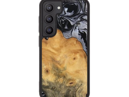 Galaxy S23 Wood Phone Case - Bryana (Black & White, 745181) Online now