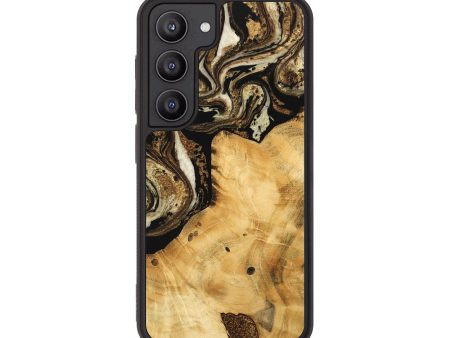 Galaxy S23 Wood Phone Case - Joette (Black & White, 744971) Supply