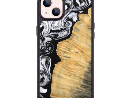 iPhone 14 Plus Wood Phone Case - Beau (Black & White, 745002) Online Hot Sale