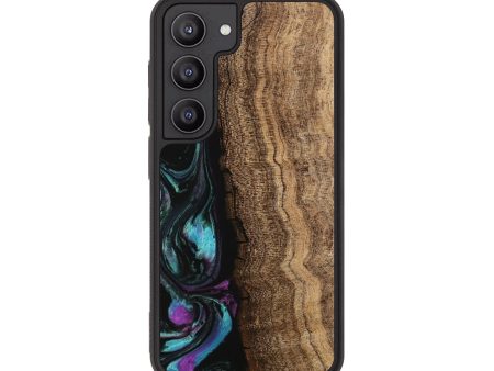 Galaxy S23 Wood Phone Case - Hannie (Purple, 745109) Sale