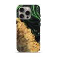 iPhone 16 Pro Wood Live Edge Phone Case - Schell (Green, 745055) For Discount