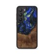 Galaxy S23 Wood Phone Case - Alvin (Blue, 745094) Sale