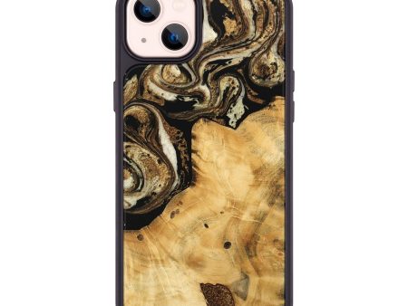 iPhone 14 Plus Wood Phone Case - Joette (Black & White, 744971) Discount