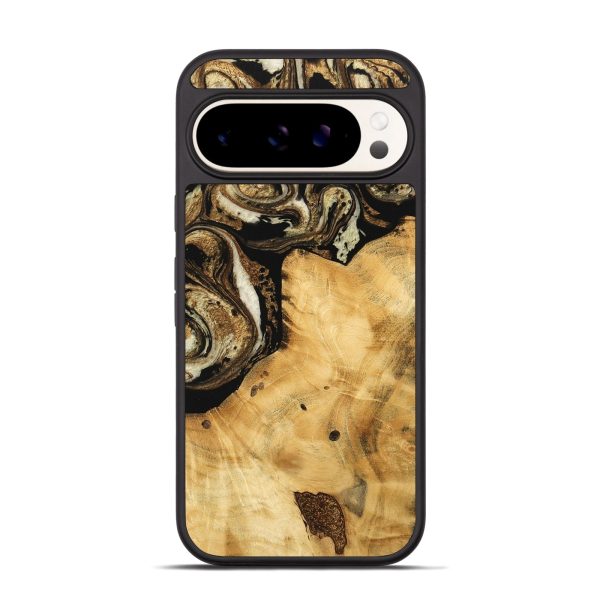 Pixel 9 Wood Phone Case - Joette (Black & White, 744971) Online