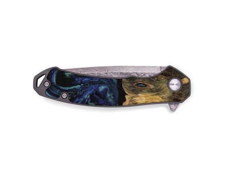 EDC Wood Pocket Knife - Jada (Blue, 745168) Discount