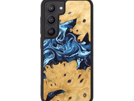 Galaxy S23 Wood Phone Case - Orland (Blue, 745005) Online Sale