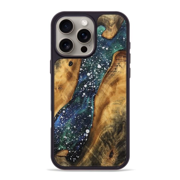 iPhone 16 Pro Max Wood Phone Case - Ashla (Cosmos, 744958) For Sale